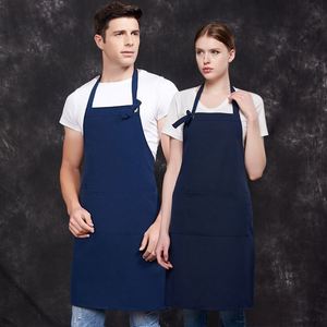 Customized logo <b>Kitchen</b> <b>Apron</b> Cooking Fashion Waterproof Oil-proof <b>Apron</b> Men and Women Work Clothes Waist Circumference - Product Image 1
