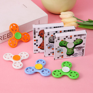 Fidget Spinner Colorful Plastic Stress Relief <b>Toy</b> For Children 4-<b>13</b> <b>Years</b> Unisex Gift - Product Image 1