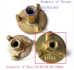 Écrous galvanisés pour système de tirants de coffrage en béton - Product Image 2
