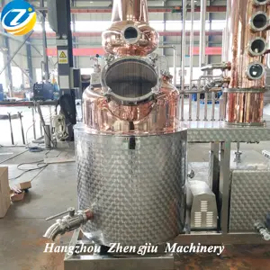 50L-5000L High Efficiency Air Distiller Alcohol Distillation Tower Sandalwood Oil Distiller