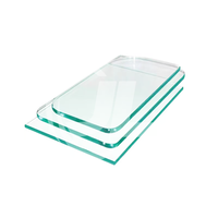 Verre trempé transparent de 8 mm à bas prix, verre trempé pour salle de bain, prix au Qatar