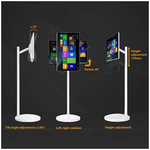 Téléviseur intelligent <span class=keywords><strong>Android</strong></span> portable 24/32 pouces HD 1080p à écran tactile capacitif pour utilisation en intérieur, magasins de détail, éducation et autres applications - Product Image 3