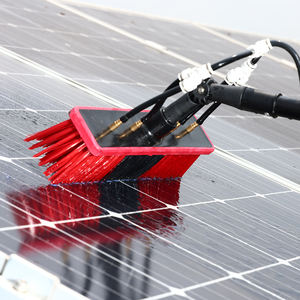 Zhenda <span class=keywords><strong>Brosse</strong></span> écologique à usage multiple <span class=keywords><strong>pour</strong></span> le nettoyage des panneaux solaires avec poteau télescopique en aluminium - Product Image 5