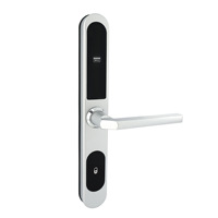 Cerraduras de Alta Seguridad para Puertas de Apartamentos y Hoteles con Tarjeta de Acceso y Llave, Cerradura Digital Inteligente para Puerta de Hogar con Tarjeta de Acceso