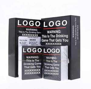 Juego de Cartas de Preguntas Personalizadas para Fiestas de Adultos de Alta Calidad, Cartas de Papel Azul Núcleo, OEM - Product Image 2