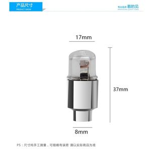 Lumière de valve de pneu colorée, décoration de moyeu de roue, lumière clignotante pour voiture, moto, vélo électrique - Product Image 4