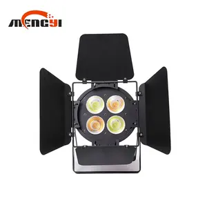 4x50w 2in1 무대 파 200W 4 눈 led dmx COB 곁눈 가리개 빛