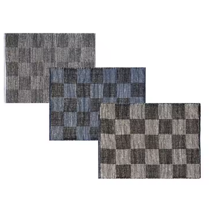 Alfombras modernas trenzadas de algodón de yute, alfombras de suelo de fibra Natural hechas a mano suaves y duraderas, ideales para la decoración del hogar, sala de estar y dormitorio - Product Image 1