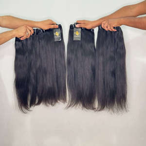 Fournisseur de Cheveux Naturels Ondulés du Cambodge, Fournisseur de Cheveux Bouclés Non Traités, Cheveux Indiens Bruts, Extensions de Cheveux à Cuticules Alignées - Product Image 2