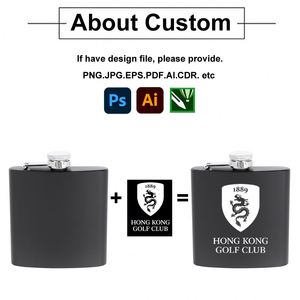 Wholesale Custom Logo Hip <b>Flask</b> Different Capacity Male Alcohol Whisky Wine Pot Bottle Stainless Steel Hip <b>Flasks</b> 1 2 4 8oz - Product Image 3