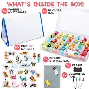 مصنع تصميم مخصص الابداعي المغناطيسي والحروف الأبجدية 26 حرف إنجليزي لعبة التعليمية الثلاجة المغناطيسي - Product Image 3