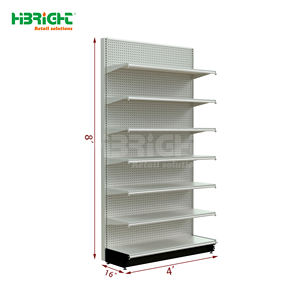 סופרמרקט לבן מינימליסטי מתלה ברמה גבוהה - Product Image 1