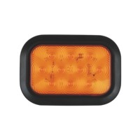 Nouvelle lampe arrière de camion et de remorque rectangulaire personnalisée KLT-LITE à LED, 10 LED, feu stop, clignotant, marche arrière, SAE DOT, étanche IP67