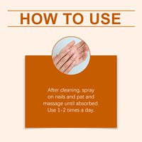 Spray nourrissant pour les ongles, soin doux pour les mains et les pieds, hydratant puissant pour la surface des ongles, adoucissant pour les peaux mortes
