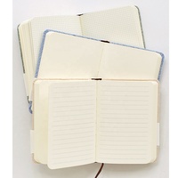 Benutzer definierte süße Stoff Leinen Hardcover Blau Rosa Grün Journal A5 A6 Mini gepunktete gefütterte Gitter Plain Agenda Planer Notizbuch