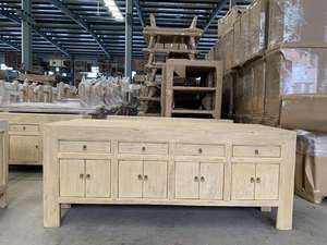 הסיני עתיק מולבן טבעי שיובש <span class=keywords><strong>elm</strong></span> עץ כפרי בית מזנון ארונות - Product Image 5