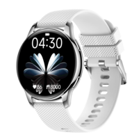 Nuevo Reloj Inteligente AMOLED SW59 de 1.32 Pulgadas para Mujer, Diseño Elegante y Moderno 2024, con Llamadas Bluetooth y Monitor de Ritmo Cardíaco