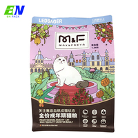 Sacs d'aliments pour animaux domestiques, avec fermeture éclair en refermable, 4 kg 1kg 5kg 10kg 25kg