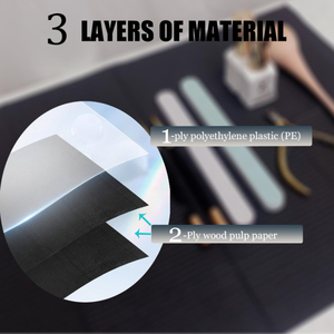 Almohadillas Desechables para Limpieza de Tatuajes, Cubiertas de Mesa de Papel Impermeable, Servilletas Dentales para Estudio de Belleza - Product Image 5