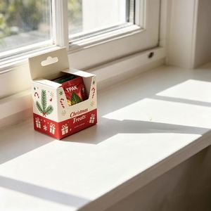 Custom Eco-Friendly Biodegradable Autumn Harvest Display Box Paperboard Rectangle Self Erecting Recyclable Four Color Printing - Product Image 4