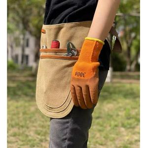 Tas Pinggang Kanvas dengan Ritsleting, Tas Sabuk Portabel untuk Teknisi Listrik, Tukang Kayu & Ahli Hortikultura - Product Image 2