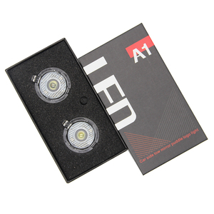 Projecteur LED ADT bleu vert rouge en verre avec logo OEM, éclairage latéral de voiture, lumière de courtoisie personnalisée pour rétroviseur de voiture - Product Image 5