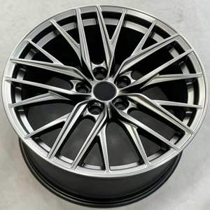Ruedas Deportivas <span class=keywords><strong>Euro</strong></span> Racing <span class=keywords><strong>de</strong></span> Cinco Radios, Estilo Billet, Personalizadas, Agresivas, <span class=keywords><strong>de</strong></span> Alto Rendimiento, Forjadas para Autos M3, M4, RS5 - Product Image 5