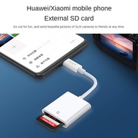 Lector de Tarjetas de Cámara SD a Tipo-C en Oferta, Unidad OTG sin Conexión, Plug-and-Play, Carcasa de ABS para Teléfono Móvil, Portátil, Tableta y Computadora