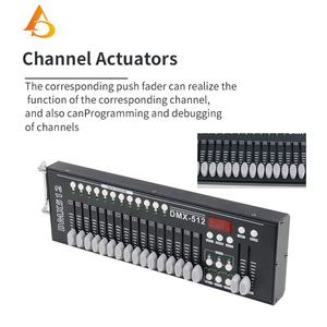 Consola de Control de Luces DMX512 AICPOSE, Controlador DMX 512 para Bodas, Bares, Discotecas, Fiestas y Escenarios - Product Image 4