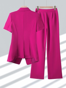 Completo Estivo da <span class=keywords><strong>Donna</strong></span> Anna Khaki, Pantaloni Larghi e Top, <span class=keywords><strong>Abbigliamento</strong></span> Casual di Qualità, Set 2 Pezzi - Product Image 4