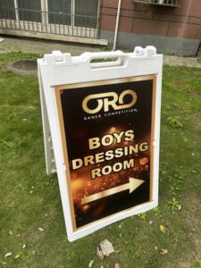 Papan Iklan Ramah Lingkungan Lingbiao, Papan Reklame Luar Ruangan, Bingkai Poster, Stand Iklan Lipat, Promosi Acara - Product Image 5