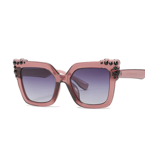 Carré Lunettes de Soleil Femmes Marque Designer Plat haut Gros Lunettes de Soleil Femme Une Pièce Voyage Gafa de sol - Product Image 1