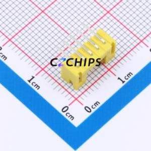 BX-PH2.0-5PWZ-Y Wire-to-Board Pin Header Bent Lead Through Hole,P=2mm Connector 1x5P 2mm Right Angle Insert PH - Product Image 2