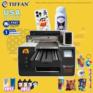 Imprimante UV <span class=keywords><strong>à</strong></span> plat de bureau A3 3050 en vente chaude, imprimante UV <span class=keywords><strong>à</strong></span> plat I3200 Xp600 avec positionnement visuel pour coque de téléphone - Product Image 1