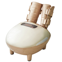 Masseur électrique pour les pieds et les jambes NDTRX 2025, pétrissage et roulement Shiatsu, certification CE ISO, minuterie de 15 minutes, produit de santé