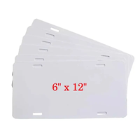 Plaque en aluminium personnalisée pour impression par sublimation, taille sur mesure, panneau métallique, plaque d'immatriculation de voiture par sublimation
