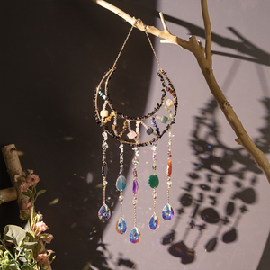 <span class=keywords><strong>Feng</strong></span> <span class=keywords><strong>Shui</strong></span> estilo cristal Sun Catcher cuentas decoración DIY artesanía colgante con <span class=keywords><strong>cristales</strong></span> curativos para campanas de viento - Product Image 3