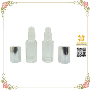 Hot-Selling Professional Sample Perfume Bottles Durable 1ML <b>Glass</b> Roll-<b>On</b> Screen <b>Printed</b> for Essential Oils - Product Image 3