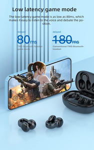 Écouteurs à pince M30 Écouteurs à conduction osseuse Contrôle tactile étanche Microphone intégré pour <span class=keywords><strong>IPhone</strong></span> <span class=keywords><strong>Samsung</strong></span> - Product Image 6