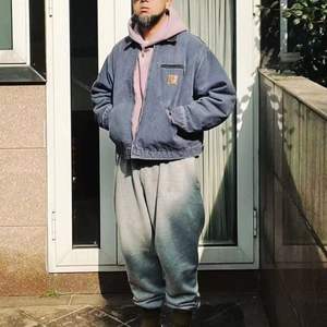 सर्दियों की विंटेज धूप धुला ट्रक कारपेंटर डिफ्रॉट डेनिम काम पुरुषों के लिए जेयन जैकेट कोट - Product Image 5