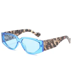 2022 PartyCheap Men's Camouflage Sport Glasses Polarized Night Vision Sunglasses Men's Retro Male Sun Glass For Men UV400 Shades