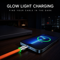 Station de charge de bureau multifonctionnelle à LED lumineuse rotative à 180 degrés avec logo personnalisé en gros, lumière RGB pour la maison et le bureau