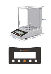 Balanza Analítica de Alta Precisión de 0.0001g - Báscula Digital de Laboratorio FA1004, Balanza Analítica FA de 0.0001g - Product Image 2