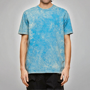 Camiseta de Hombre con Lavado Ácido, 100% Algodón, Tejido de Punto, Corte Holgado, Largo Regular - Product Image 2