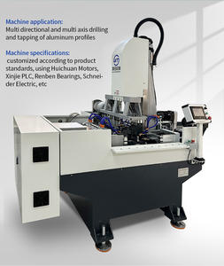 Radiator Boor-En Tapmachine Radiatorprofiel Aluminium Tapmachine Automatische Boor-En Afschuinmachine - Product Image 2