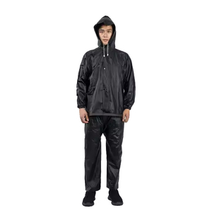 Multi-Purpose PVC <strong>Raincoat</strong> for Outdoor Waterproof Scratch-Resistant for Hiking Highway Maintenance <strong>Wholesale</strong> for Rainy Days Use - Product Image 1