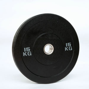 2024 gros Logo personnalisé en acier inoxydable plaque de pare-chocs haltère <span class=keywords><strong>poids</strong></span> <span class=keywords><strong>disque</strong></span> ensemble couleur disques en caoutchouc - Product Image 4