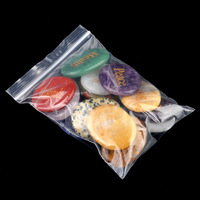 Pierres de palmier en cristal et agate de 40-45 mm en gros pour la guérison, la méditation, les pierres de poche et les cadeaux de décoration intérieure