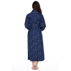 High Quality Custom <strong>Women's</strong> Cotton Bathrobe Eco Friendly Organic <strong>Housecoat</strong> <strong>for</strong> <strong>Women</strong> Bath Robe - Product Image 5