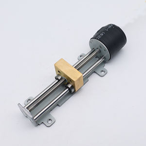 מנוע stepper בורג עופרת 20 מ "מ עם שבץ ליניארי מדריך מכה 5v 12v מגנט קבוע עבור מכשירים רפואיים - Product Image 4